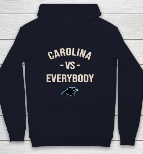 Carolina Panthers Vs Everybody Youth Hoodie 2