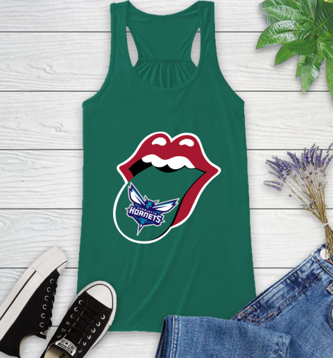 Charlotte Hornets NBA Basketball Lips I Root For My Team Adoring Fan 43