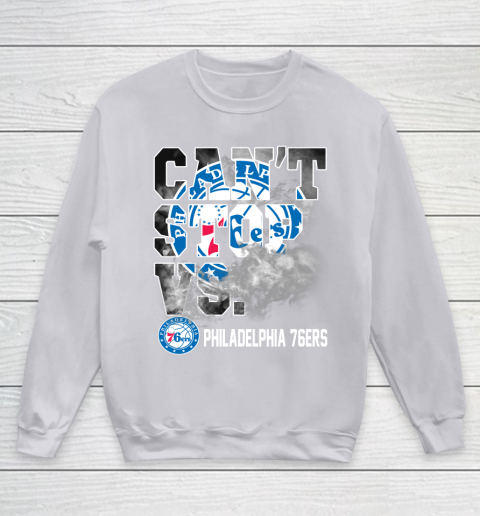 NBA Philadelphia 76ers Basketball Can't Stop Vs Youth Sweatshirt 3