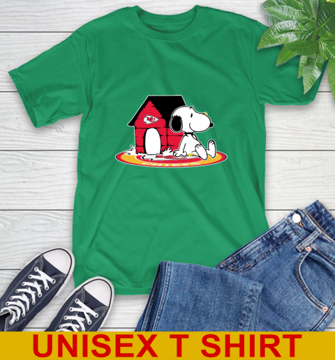 NFL Football Kansas City Chiefs Snoopy The Peanuts Movie Shirt T-Shirt 7