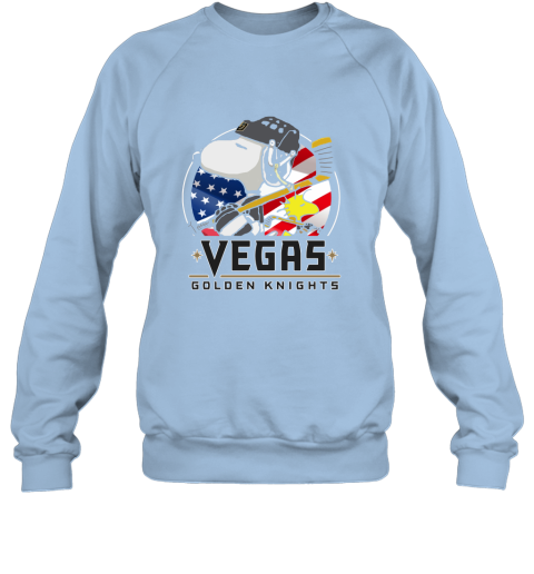 Vegas Golden Knights Ice Hockey Snoopy And Woodstock NHL Sweatshirt