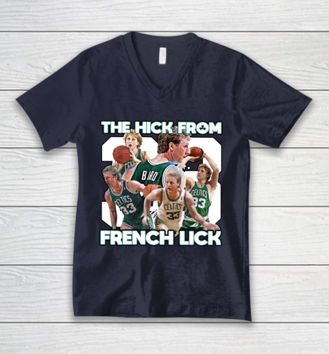 33 The Hick From French Lick V-Neck T-Shirt 2
