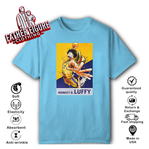 One Piece x Los Angeles Lakers Monkey D. Luffy T-Shirt