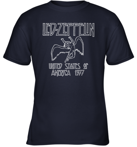 Led Zeppelin 1977 Tour Unisex Crewneck Youth