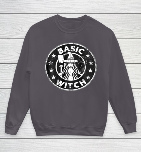 Basic Witch Halloween Vintage Style T Shirt T Shirt.3YSOT0UPCK Youth Sweatshirt 6