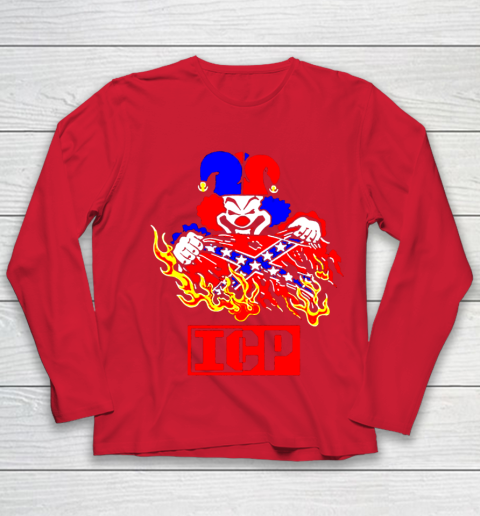Fuck your rebel flag Youth Long Sleeve 8