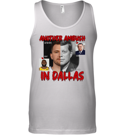 Luka Doncic And John F. Kennedy Another Ambush In Dallas Tank Top
