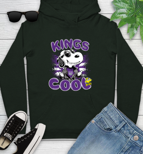 NBA Basketball Sacramento Kings Cool Snoopy Shirt Youth Hoodie 12
