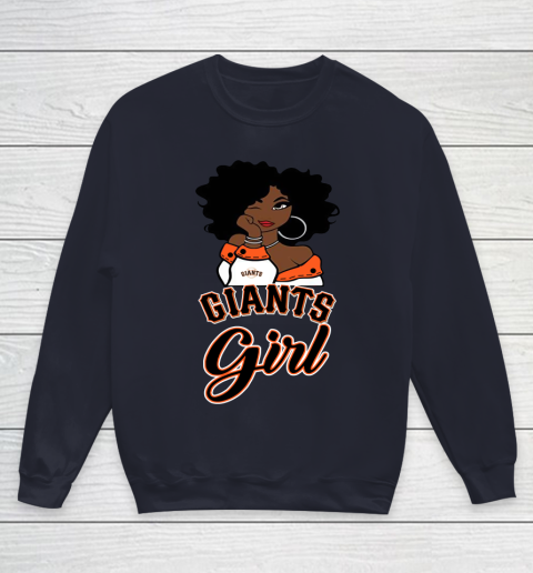 San Francisco Giantss Girl MLB Youth Sweatshirt 3