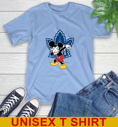 Toronto Maple Leafs NHL Hockey Dabbing Mickey Disney Sports T-Shirt 11