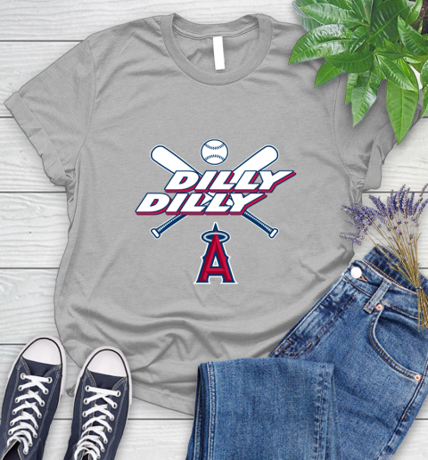MLB Los Angeles Angels Dilly Dilly Baseball Sports Women's T-Shirt 5