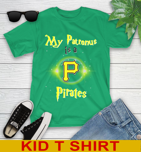 MLB Baseball Harry Potter My Patronus Is A Pittsburgh Pirates Youth T-Shirt 7