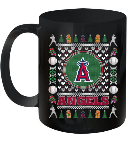Los Angeles Angels Merry Christmas MLB Baseball Loyal Fan Ceramic Mug 11oz