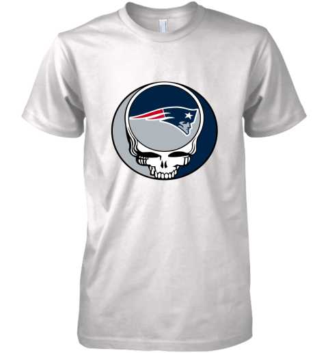 NFL Team New England Patriots x Grateful Dead Logo Band Shirts Premium Men's T-Shirt
