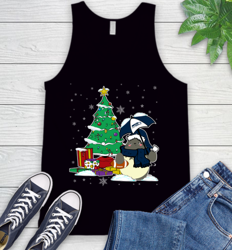 Seattle Seahawks NFL Football Cute Tonari No Totoro Christmas Sports Tank Top