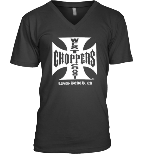 Paul Walker West Coast Choppers V-Neck T-Shirt