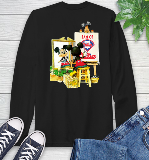 MLB Baseball Philadelphia Phillies Mickey Drawing Shirt 54