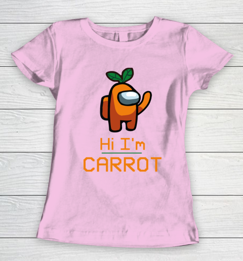 Among Us Shirt IM CARROT ORANGE AMONG A7 Women's T-Shirt 6