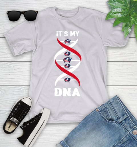 Columbus Blue Jackets NHL Hockey It's My DNA Sports Youth T-Shirt 4