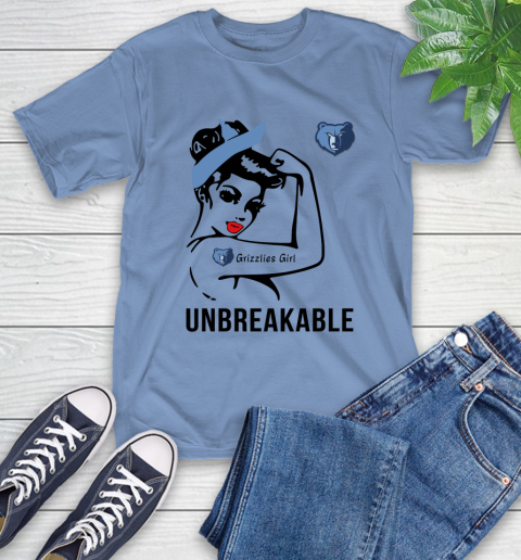 NBA Memphis Grizzlies Girl Unbreakable Basketball Sports T-Shirt 11