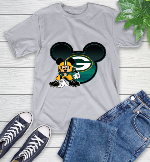 NFL Green Bay Packers Mickey Mouse Disney Football T Shirt T-Shirt 6
