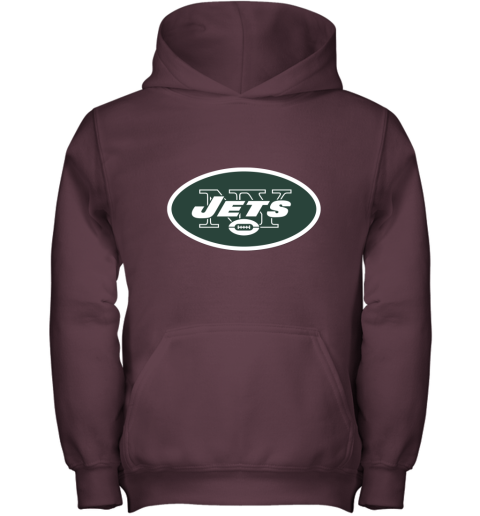 New York Jets NFL Line by Fanatics Branded Vintage Victory Youth Hoodie