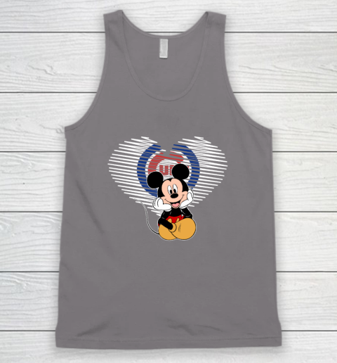 MLB Chicago Cubs The Heart Mickey Mouse Disney Baseball Tank Top 6
