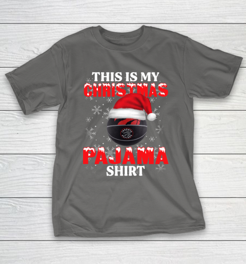 Toronto Raptors This Is My Christmas Pajama Shirt NBA T-Shirt 8