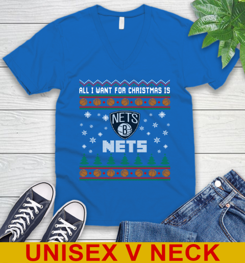 NBA Basketball All I Want For Christmas Is Brooklyn Nets 51