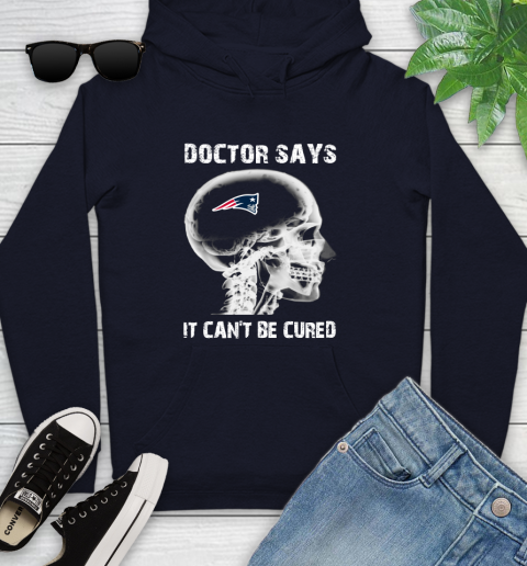 Patriots skull new arrivals hoodie