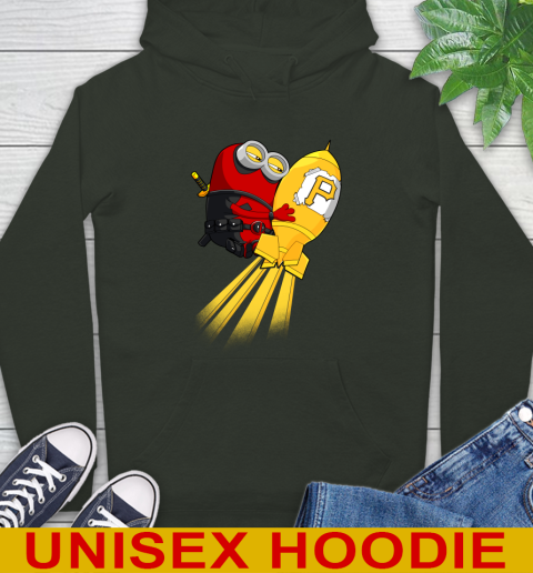 MLB Baseball Pittsburgh Pirates Deadpool Minion Marvel Shirt Hoodie 12
