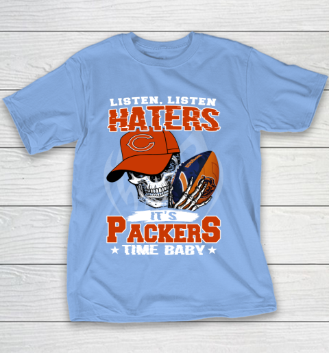 Listen Haters It is BEARS Time Baby NFL Youth T-Shirt 8