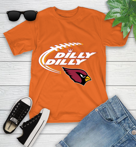 NFL Arizona Cardinals Dilly Dilly Football Sports Youth T-Shirt 7