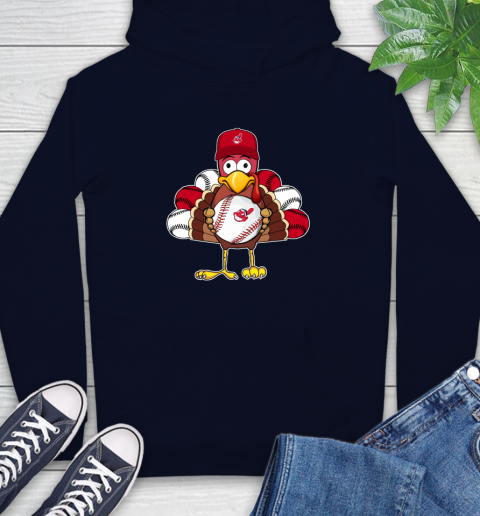 Cleveland Indians Turkey thanksgiving Hoodie 4