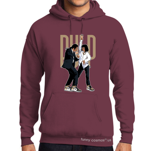 Air Jordan 1 NRG Gold Toe 1 Matching Sneaker Tshirt Pulp Fiction Dance Gold and Black Jordan Tshirt