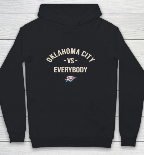 Oklahoma City Thunder Vs Everybody Youth Hoodie