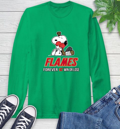 NHL The Peanuts Movie Snoopy Forever Win Or Lose Hockey Calgary Flames 64