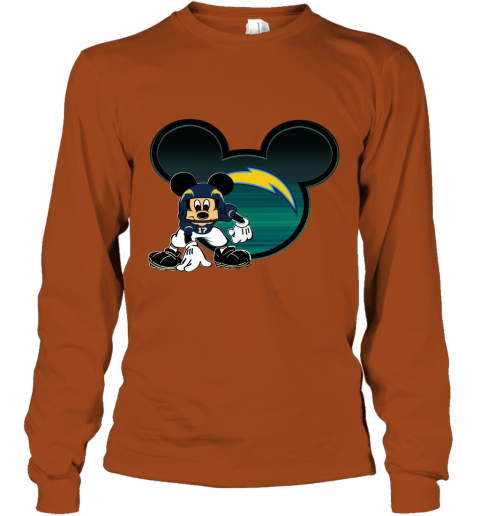 Mickey Mouse Los Angeles Chargers American Football Nfl Sports Shirt