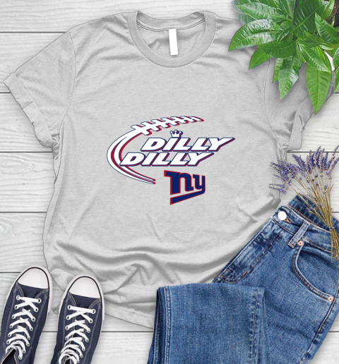 NFL New York Giants Dilly Dilly Football Sports Women's T-Shirt