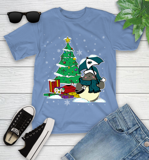 St.Louis Blues NHL Hockey Cute Tonari No Totoro Christmas Sports (2) Youth T-Shirt 15