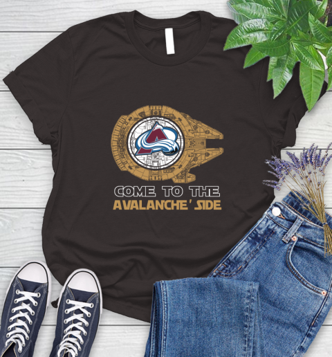 NHL Come To The Colorado Avalanche Wars Hockey Sports Women's T-Shirt 11