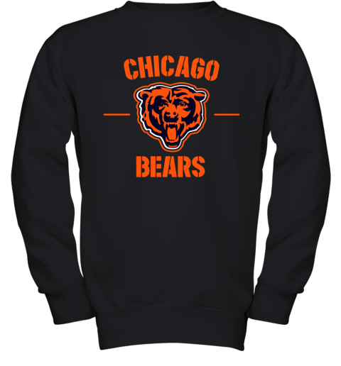 Nike Chicago Bears Tan 2019 Salute to Service Sideline Therma Pullover Youth Sweatshirt