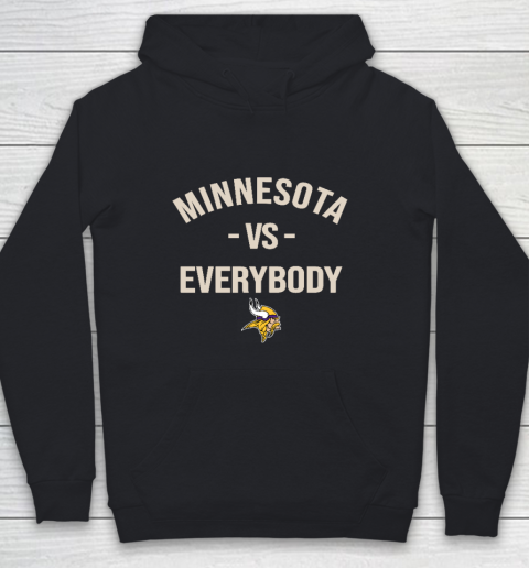 Minnesota Vikings Vs Everybody Youth Hoodie