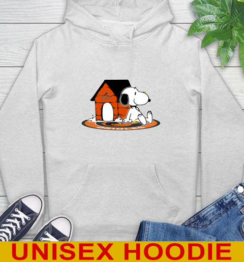 MLB Baseball Baltimore Orioles Snoopy The Peanuts Movie Shirt Hoodie