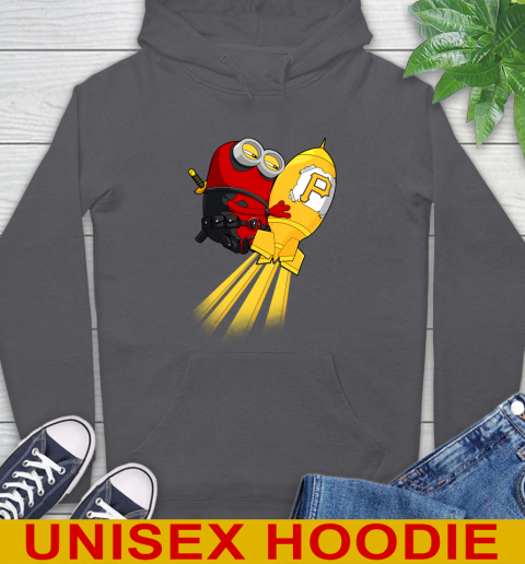 MLB Baseball Pittsburgh Pirates Deadpool Minion Marvel Shirt Hoodie 7