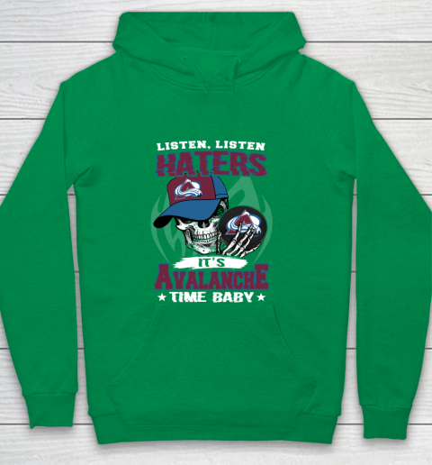Listen Haters It is BLACKHAWKS Time Baby NHL Youth Hoodie 4