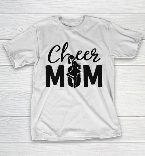 Mother's Day Funny Gift Ideas Apparel  Pink Cheer Mom Gifts Cheerleader Mom Shirt Mama Mother T Shi T-Shirt