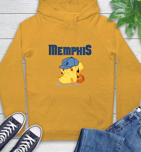 NBA Pikachu Basketball Sports Memphis Grizzlies Hoodie 3