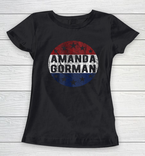 Amanda Gorman Shirt For President 2040 Gift For Inauguration Poet Women's T-Shirt