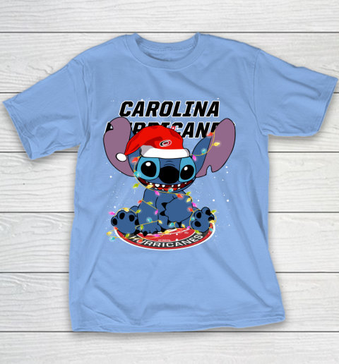 Carolina Hurricanes NHL Hockey noel stitch Christmas Youth T-Shirt 8 Carolina Hurricanes NHL Hockey noel stitch Christmas Youth T-Shirt - Image 8